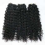 Bulk Human Braiding Hair –Water Wave Crochet (Invisible String) - Hairdentity