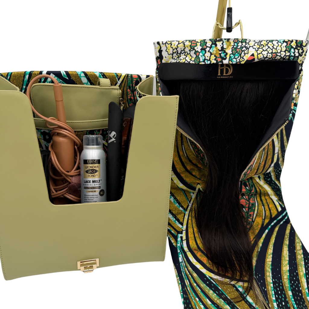 Hairdentity HeriGo™ Luxe Hair Travel System - Heritage Olive (COMING SOON) - Hairdentity