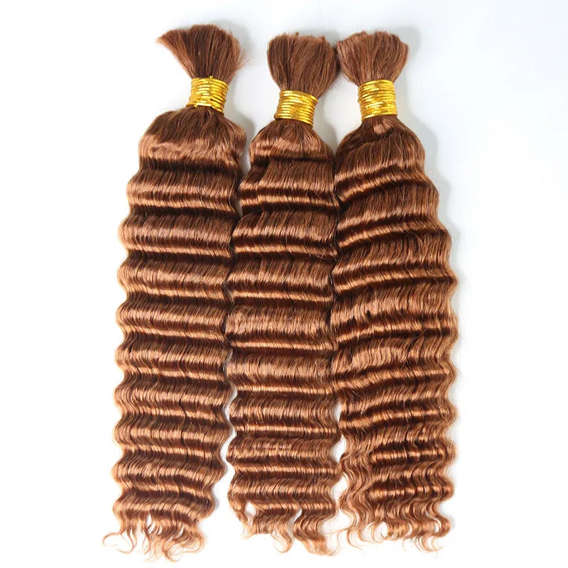 Bulk Human Braiding Hair #30 Deep Wave - Club Hairitage