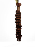 Bulk Human Hair Braiding Premium Copper Deep Wave - Hairdentity