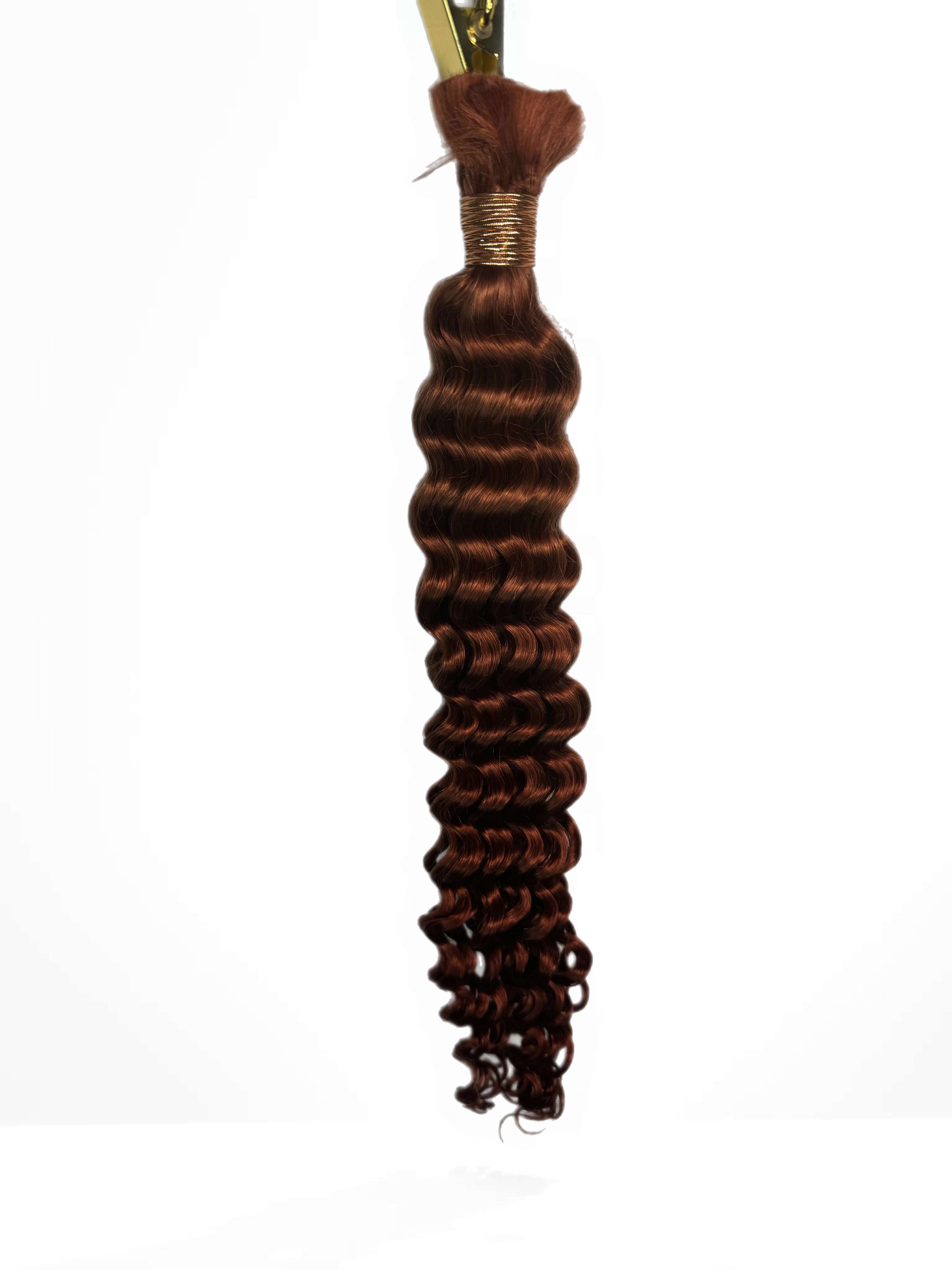 Bulk Human Hair Braiding Premium Copper Deep Wave - Club Hairitage
