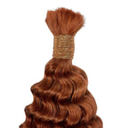 Bulk Human Hair Braiding Premium Copper Deep Wave - Hairdentity