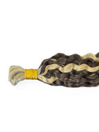 Bulk Human Hair for Braiding #4/27 Water Wave - Hairdentity