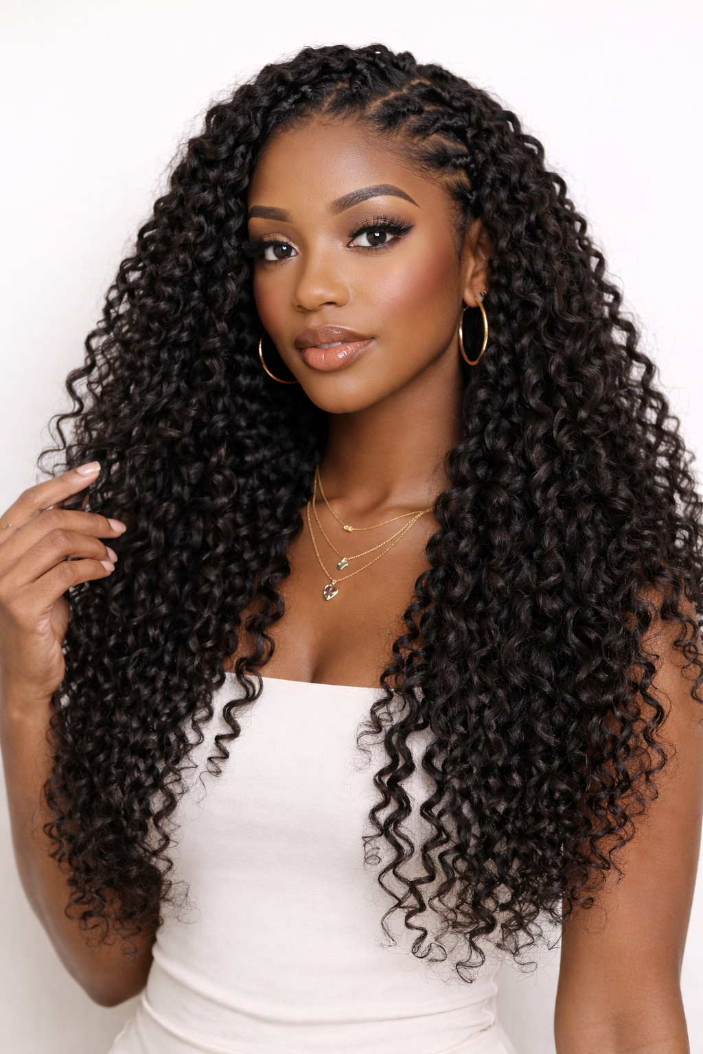 Bulk Human Braiding Hair – Burmese Curly Crochet (Invisible String) - Club Hairitage