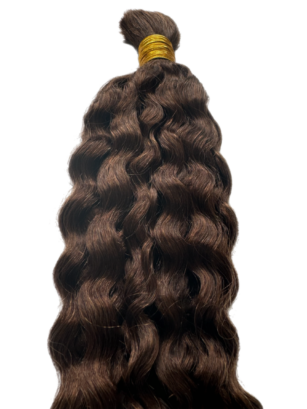 Bulk Human Hair for Braiding #4 Water Wave - Hairdentity