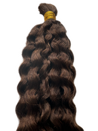 Bulk Human Hair for Braiding #4 Water Wave - Hairdentity