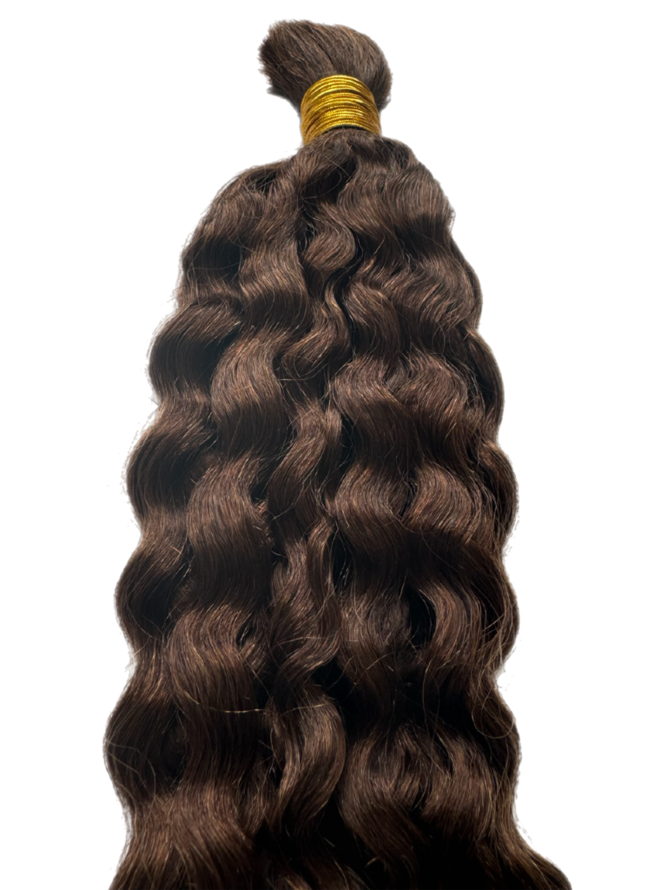 Bulk Human Hair for Braiding #4 Water Wave