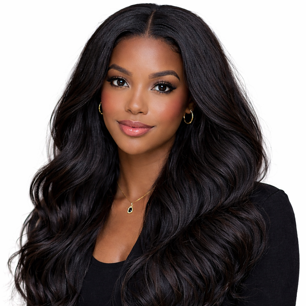16" 7x5 Glueless Pre-Cut Lace Body Wave Wig – Put On &amp; Go (Pre-Bleached Knots) - Club Hairitage