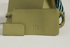 HeriGo™ Beauty Wristlet – Heritage Olive - Club Hairitage