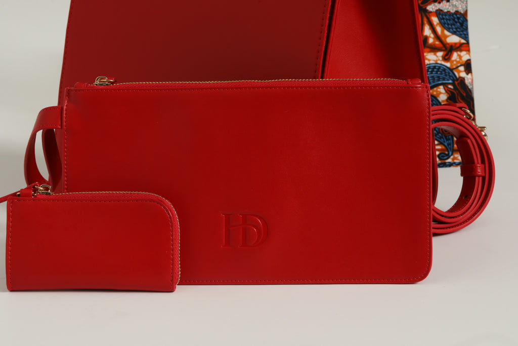 HeriGo™ Beauty Wristlet – Royal Garnet - Club Hairitage