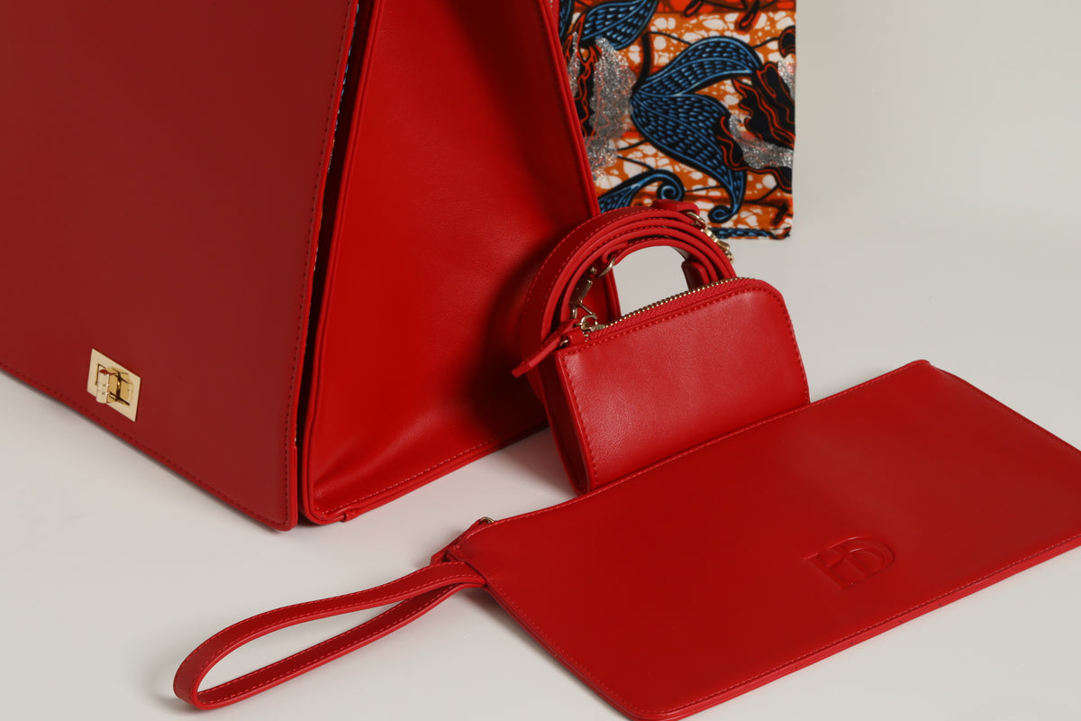 HeriGo™ Beauty Wristlet – Royal Garnet - Club Hairitage