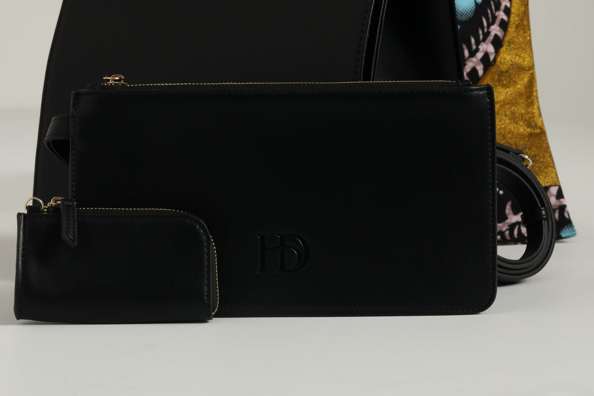 HeriGo™ Mini Essentials Pouch – Midnight Noir - Club Hairitage