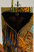 HeriGo™ Satin-Lined Wig & Extension Pouch + Hanger – Desert Camel - Club Hairitage