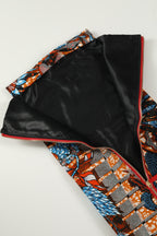 HeriGo™ Satin-Lined Wig & Extension Pouch + Hanger – Royal Garnet - Club Hairitage