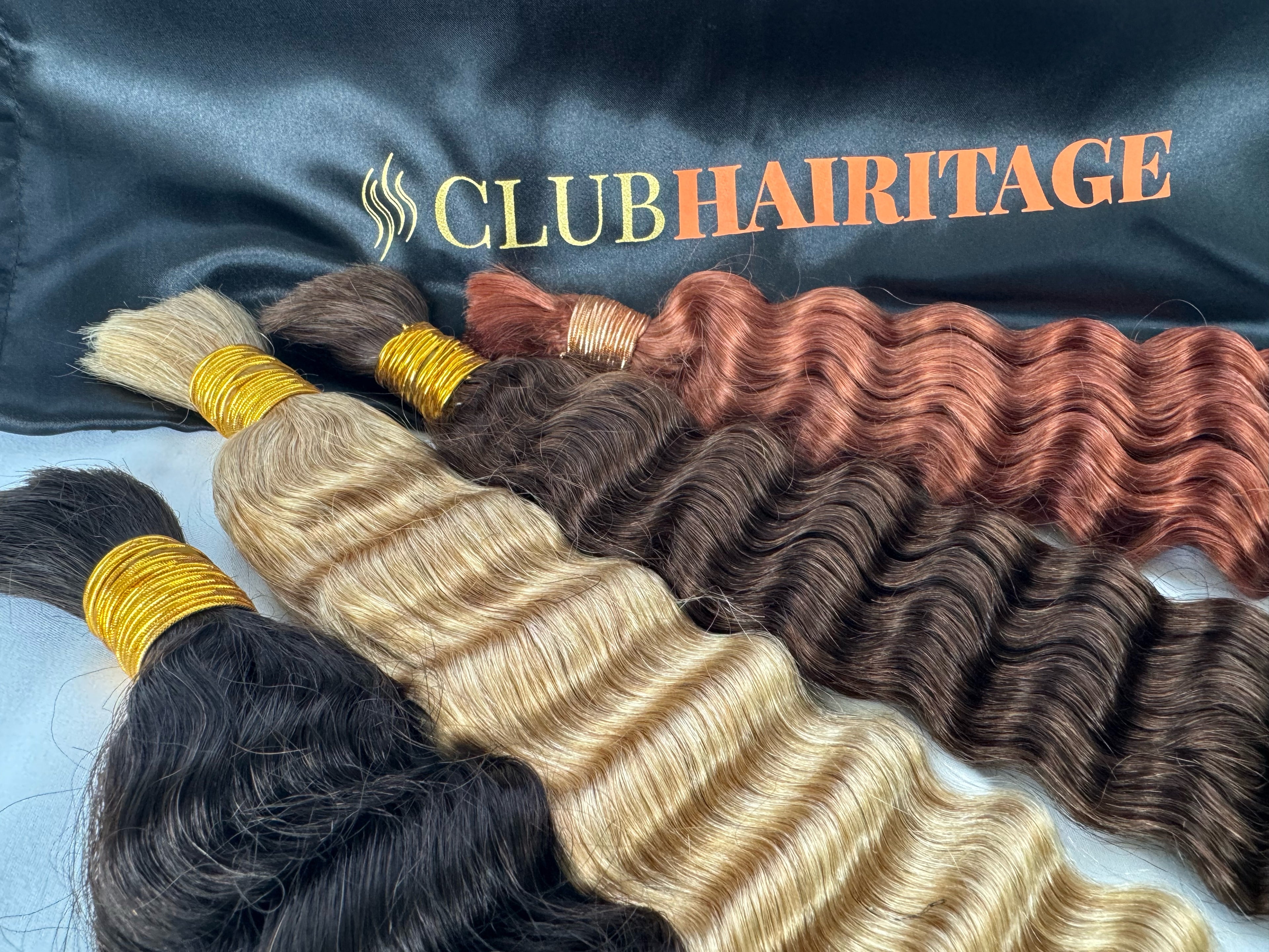 Bulk Human Braiding Hair #4/27 Deep Wave - Club Hairitage