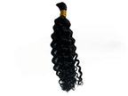 Bulk Human Hair for Braiding Natural Black Water Wave - Hairdentity