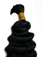Bulk Human Hair Braiding #1b Deep Wave - Hairdentity
