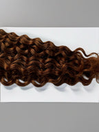 Bulk Human Braiding Hair #1b/4/30 Ombre Deep Curly - Hairdentity