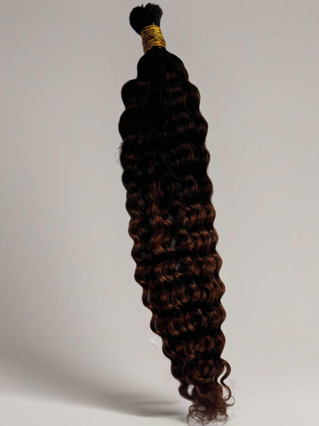Bulk Human Braiding Hair #1b/4/30 Ombre Deep Curly - Club Hairitage