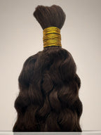Bulk Human Hair for Braiding #4 Water Wave - Hairdentity