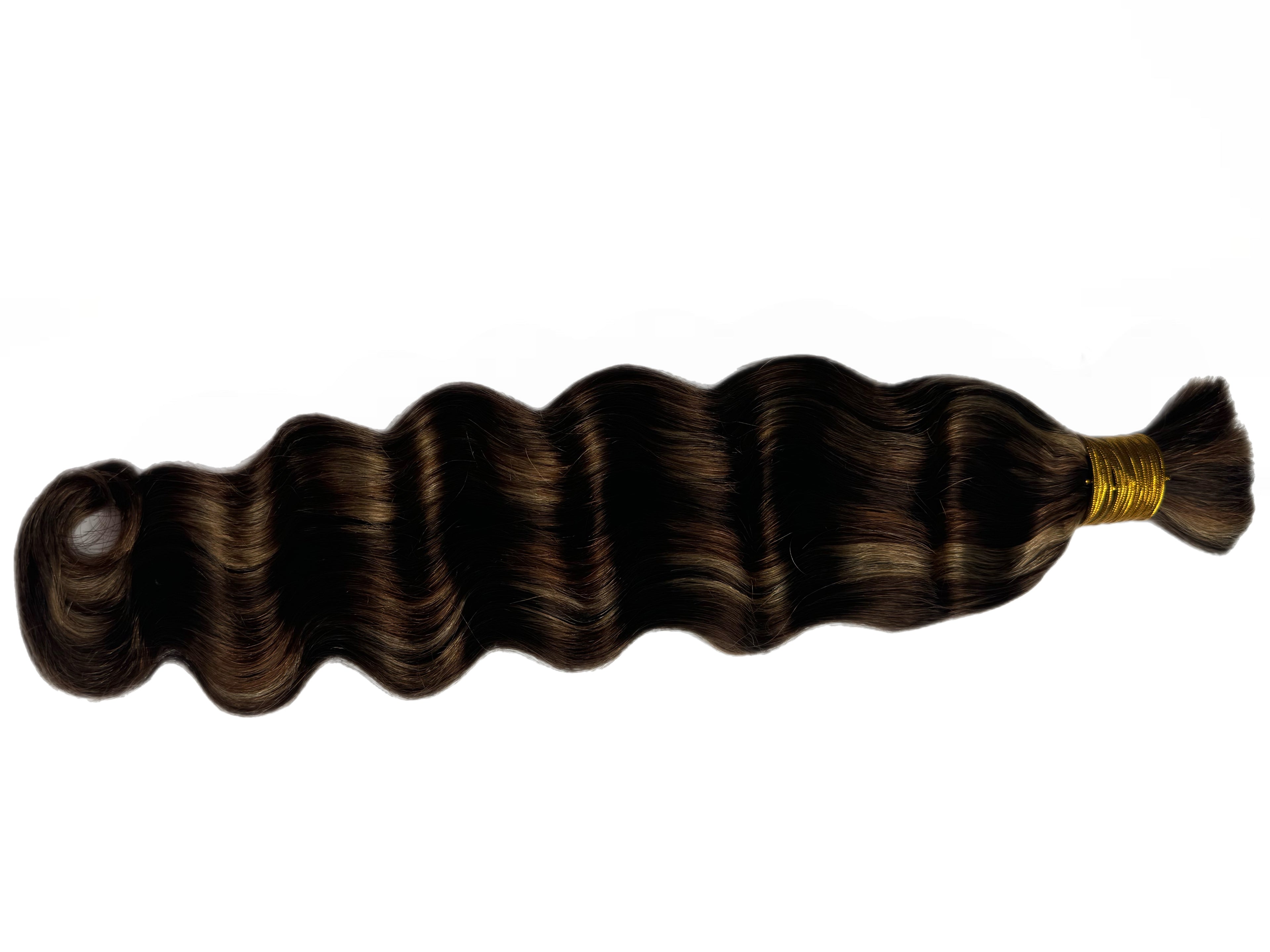 Bulk Human Braiding Hair #4/27/30 Loose Deep Wave - Club Hairitage