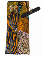 HeriGo™ Satin-Lined Wig & Extension Pouch + Hanger – Desert Camel - Club Hairitage