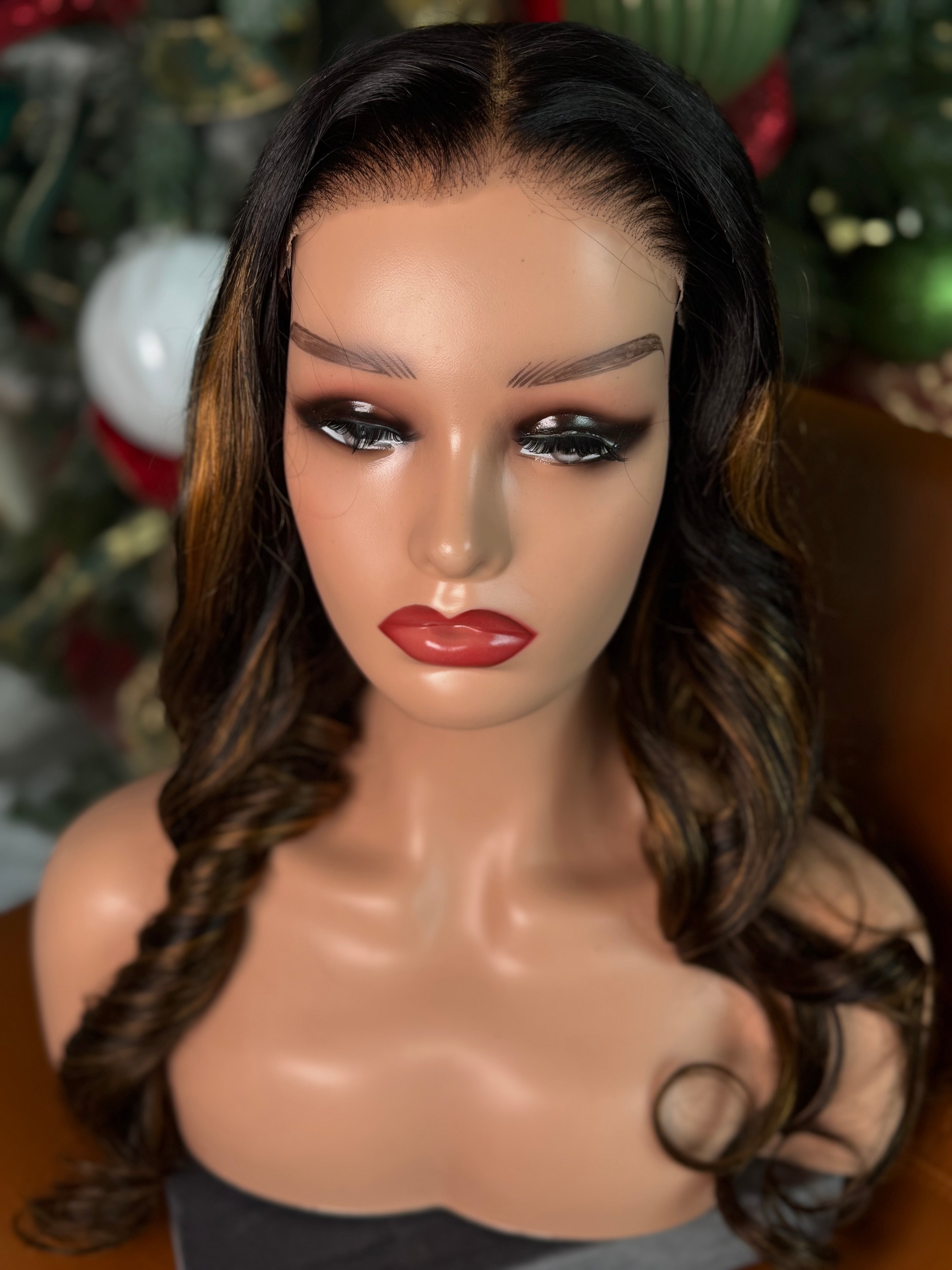 13x4 Pre-Everything Lace Balayage Glueless Wig Highlight Body Wave - Club Hairitage