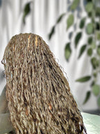 Bulk Human Braiding Hair Natural Black Loose Deep Wave - Hairdentity