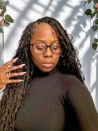 Bulk Human Braiding Hair Natural Black Loose Deep Wave - Hairdentity