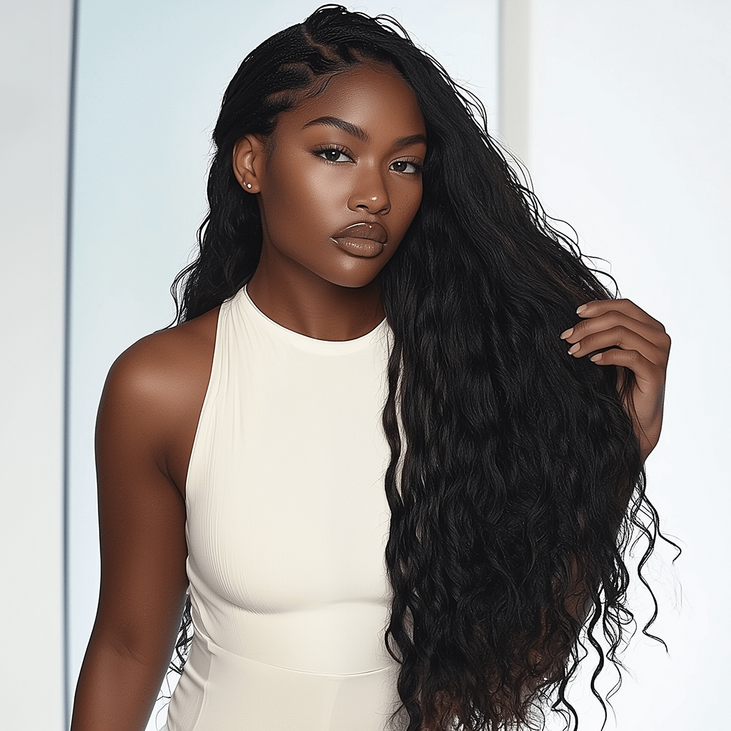 Bulk Human Braiding Hair Double Drawn Loose Deep Wave - Club Hairitage