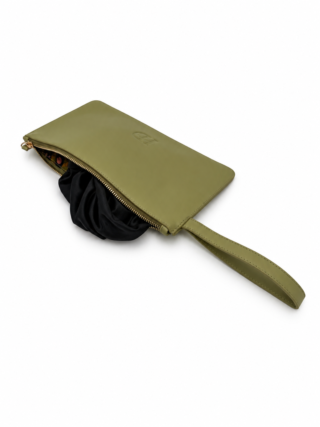 HeriGo™ Beauty Wristlet – Heritage Olive - Club Hairitage