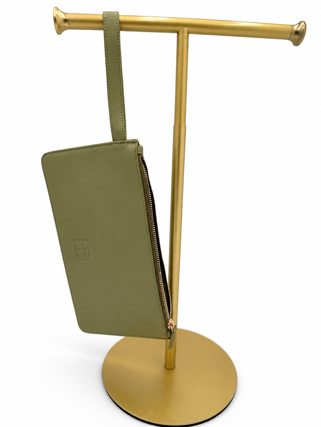 HeriGo™ Beauty Wristlet – Heritage Olive - Club Hairitage