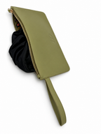 HeriGo™ Beauty Wristlet – Heritage Olive - Club Hairitage