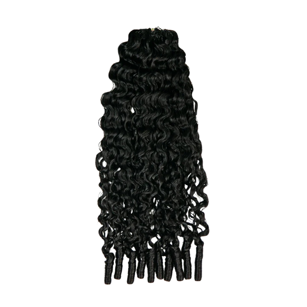 Bulk Human Braiding Hair – Burmese Curly Crochet (Invisible String) - Club Hairitage