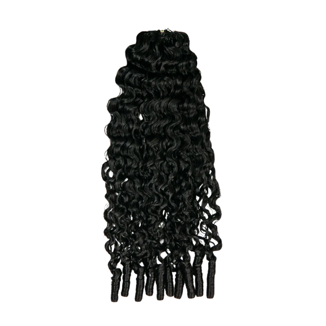 Bulk Human Braiding Hair – Burmese Curly Crochet (Invisible String) - Club Hairitage