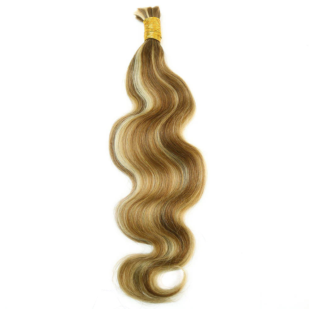 Bulk Human Braiding Body Wave - #27/30/613 Blend - Club Hairitage