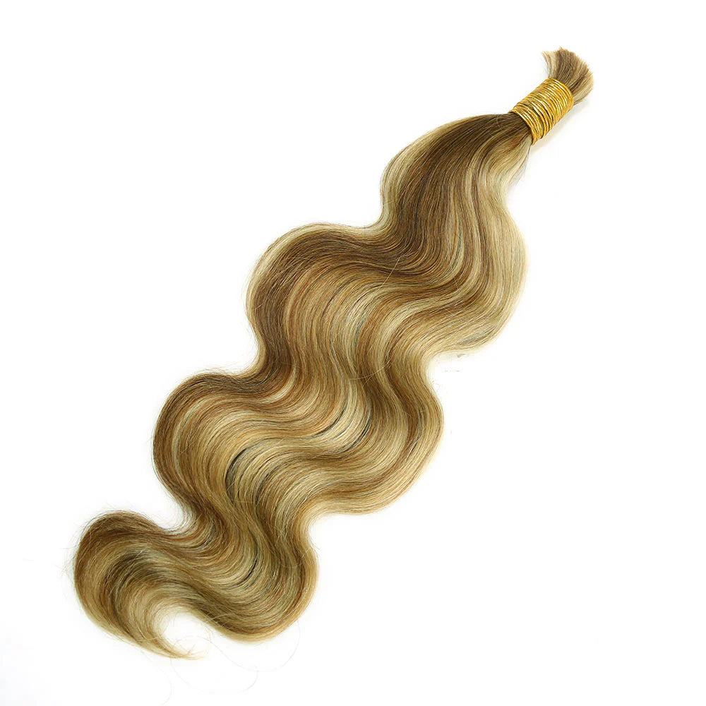 Bulk Human Braiding Body Wave - #27/30/613 Blend - Club Hairitage