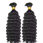 Bulk Human Hair Braiding #1b Deep Wave - Hairdentity