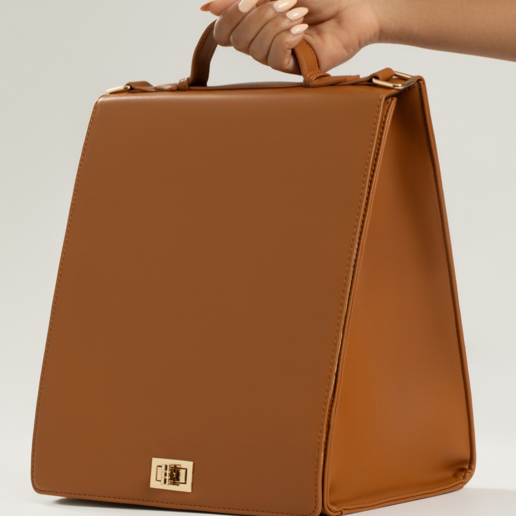 HeriGo™ Signature Handbag – Desert Camel - Club Hairitage