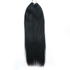 Bulk Human Braiding Hair – Silky Straight Crochet (Invisible String) - Hairdentity
