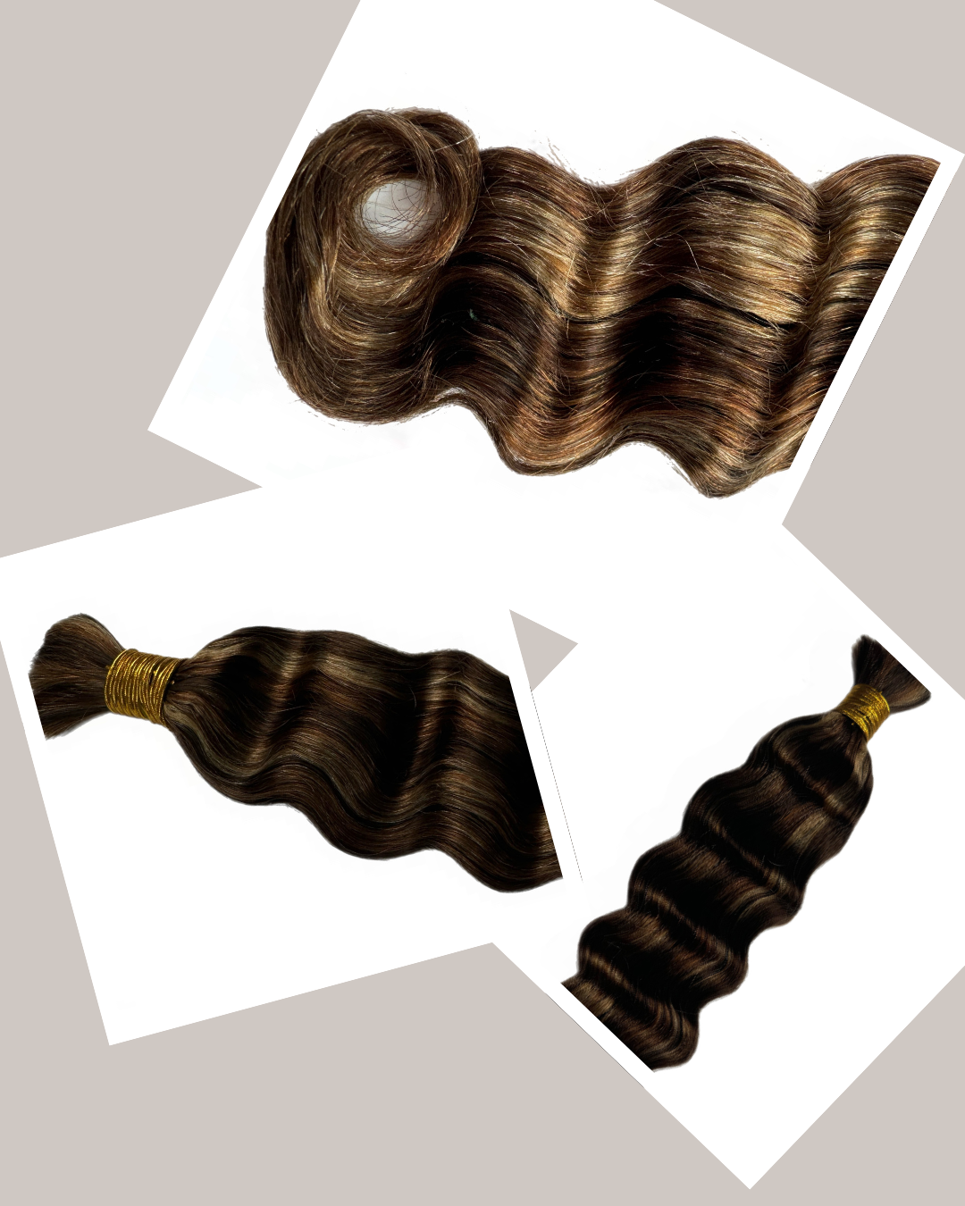 Bulk Human Braiding Hair #4/27/30 Loose Deep Wave - Club Hairitage
