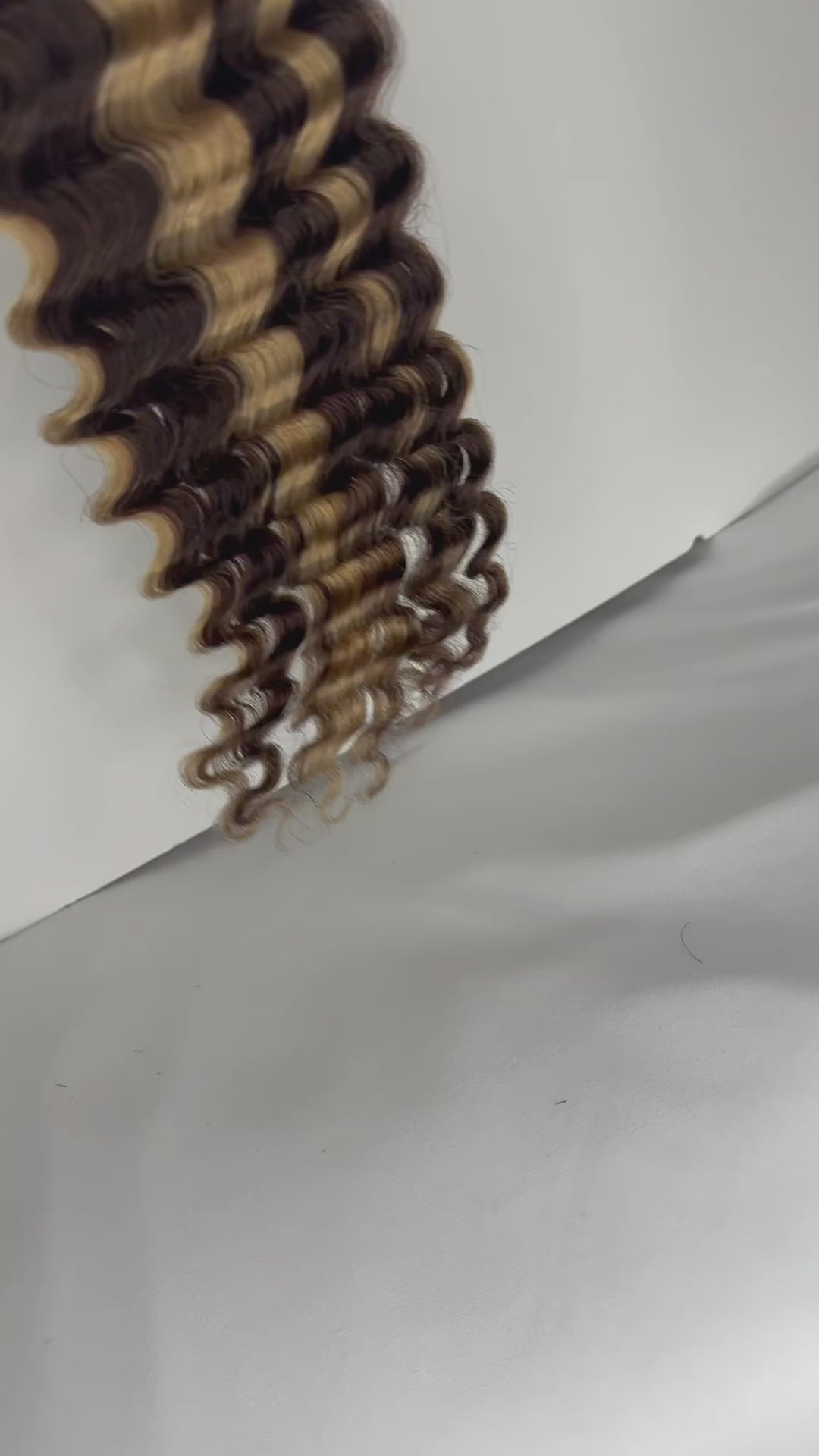 Bulk Human Braiding Hair #4/27 Deep Wave