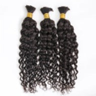 Bulk Human Hair for Braiding #4 Water Wave - Hairdentity