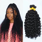 Bulk Human Hair for Braiding Natural Black Water Wave - Hairdentity