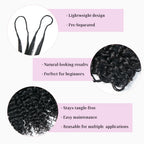 Bulk Human Braiding Hair –Water Wave Crochet (Invisible String) - Hairdentity